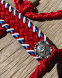 Liberty Star Bling Muletape Halter + attached lead rope