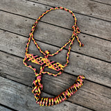 Pastel Fireball Muletape Halter + attached lead rope