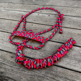 Iron Sunset Muletape Halter + attached lead rope