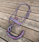 Gender Reveal Muletape Halter + attached lead rope