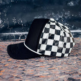 LIMITED EDITION Luminescent Checkered Back Trucker Hat