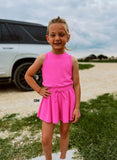 Trendy Kids Matching Set | Lightweight Drawstring Shorts Set (Pre-Order)