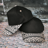 Canvas Black Aztec Bill Magna Pony® Cap