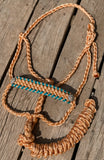Desert Oasis Bling Muletape Halter + attached lead rope