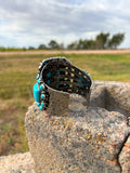 Turquoise Statement Cuff Bracelet