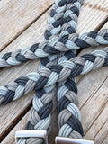 Greyscale Original Braided Reins
