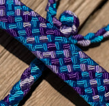 Midnight Reef Muletape Halter + attached lead rope