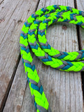 Velocity Braided Over Under with Leather Popper