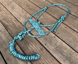 Saltwater Sage Muletape Halter + attached lead rope