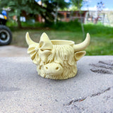 Highland Cow Planter