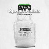 Medalist Sprout Pellets - 1,500lb Super Sack