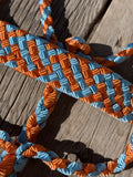 Desert Turquoise Muletape Halter + attached lead rope