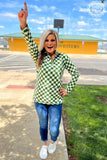 Pep Rally Pullover - Green