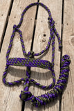 Purple Sage Halter + attached lead rope