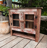 Rustic Farmhouse Display Cabinet