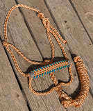 Desert Oasis Bling Muletape Halter + attached lead rope
