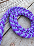 Purple Rain Braided Over Under with Tassle