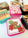 Western Mini Jewelry Storage Travel Box