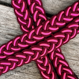 Rose Petal Original Braided Reins