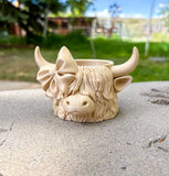 Highland Cow Planter