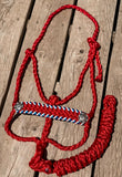 Liberty Star Bling Muletape Halter + attached lead rope