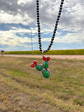 Painted Desert Cactus Necklace