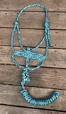 Saltwater Sage Muletape Halter + attached lead rope