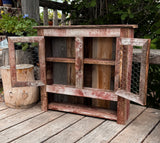 Rustic Farmhouse Display Cabinet