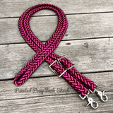 Rose Petal Original Braided Reins