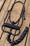 Lavender Eclipse Muletape Halter + attached lead rope