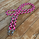 Black Top Babe Original Braided Barrel Reins