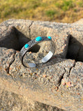 Desert Bloom Turquoise Cuff Bracelet