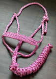 Barrel Babe Muletape Halter + attached lead rope