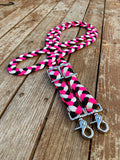 Black Top Babe Original Braided Barrel Reins