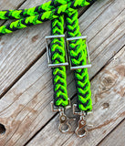 Venom Knotted Hybrid Braided Reins