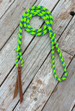 Velocity Braided Over Under with Leather Popper
