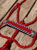 Liberty Star Bling Muletape Halter + attached lead rope