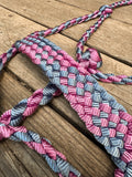 Gender Reveal Muletape Halter + attached lead rope