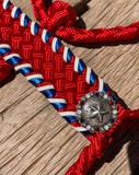 Liberty Star Bling Muletape Halter + attached lead rope