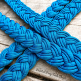 Caribbean Blue Original Braided Reins