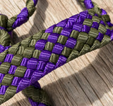 Purple Sage Halter + attached lead rope