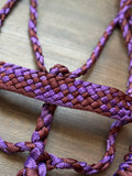 Plum Prairie Muletape Halter + attached lead rope