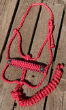 Neon Cowgirl Bling Muletape Halter + attached lead rope