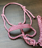 Rose Muletape Halter + attached lead rope