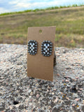 Finish Line Stud Earrings