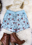 Women’s Western Performance Shorts - PREORDER