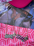 Desert Checker Western Necklace