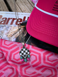 Checkered Ace Western Necklace