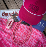 Blush Cowgirl Layered 3-piece Stacker Necklace Set