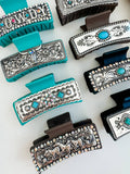 Large Western Hair Clip Claw